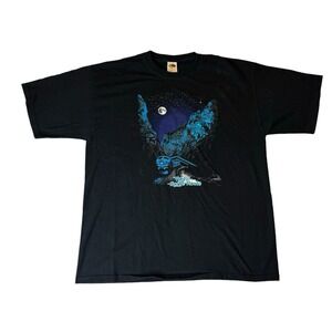Reflective Vtg Fruit of the Loom Royal Gorge Route T-Shirt‎ Graphic Print XL